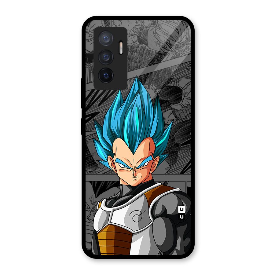 Goku Vegeta Art Glass Back Case for Vivo V23e