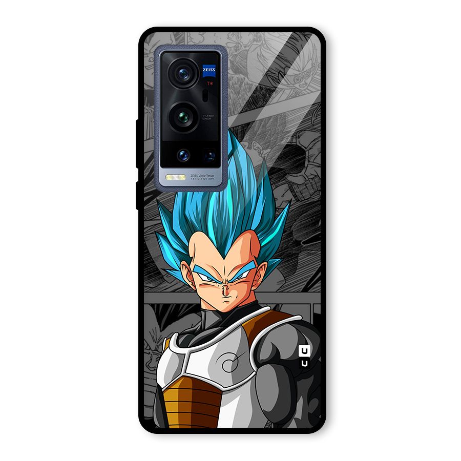 Goku Vegeta Art Glass Back Case for Vivo X60 Pro Plus