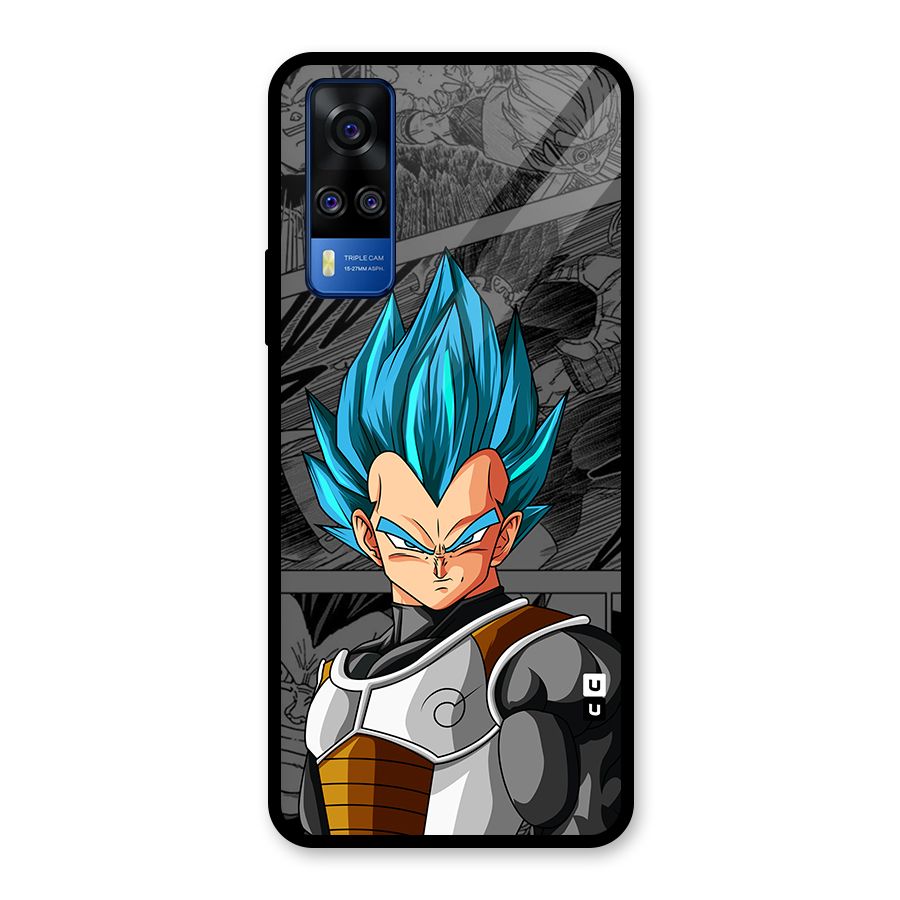 Goku Vegeta Art Glass Back Case for Vivo Y31