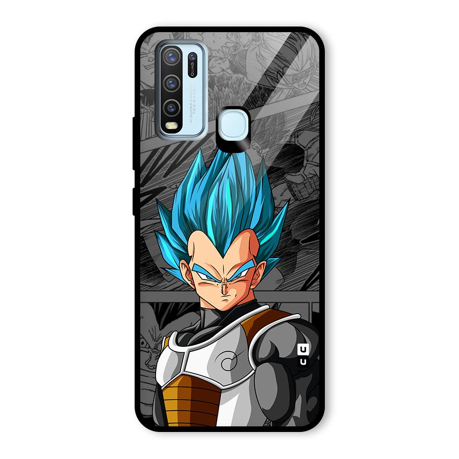 Goku Vegeta Art Glass Back Case for Vivo Y50