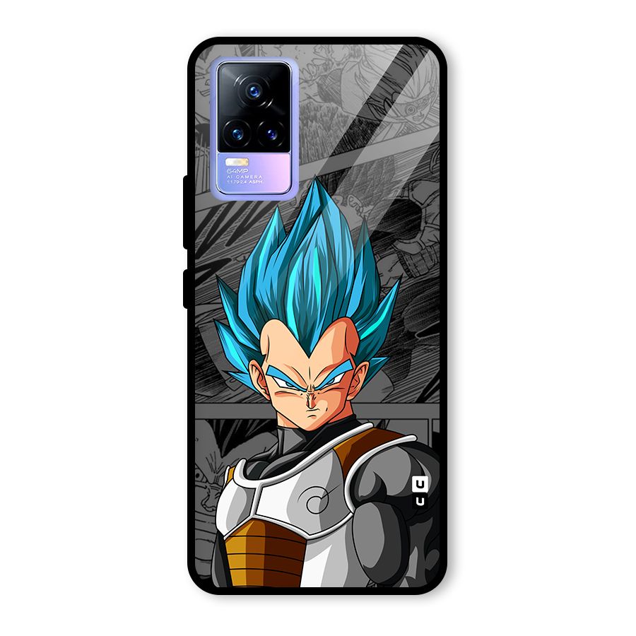 Goku Vegeta Art Glass Back Case for Vivo Y73