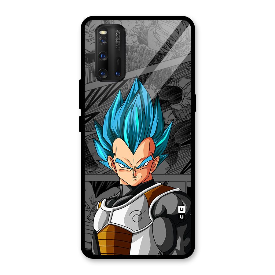 Goku Vegeta Art Glass Back Case for Vivo iQOO 3