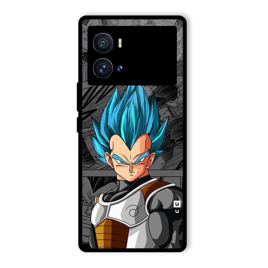 Goku Vegeta Art Glass Back Case for Vivo iQOO 9 Pro