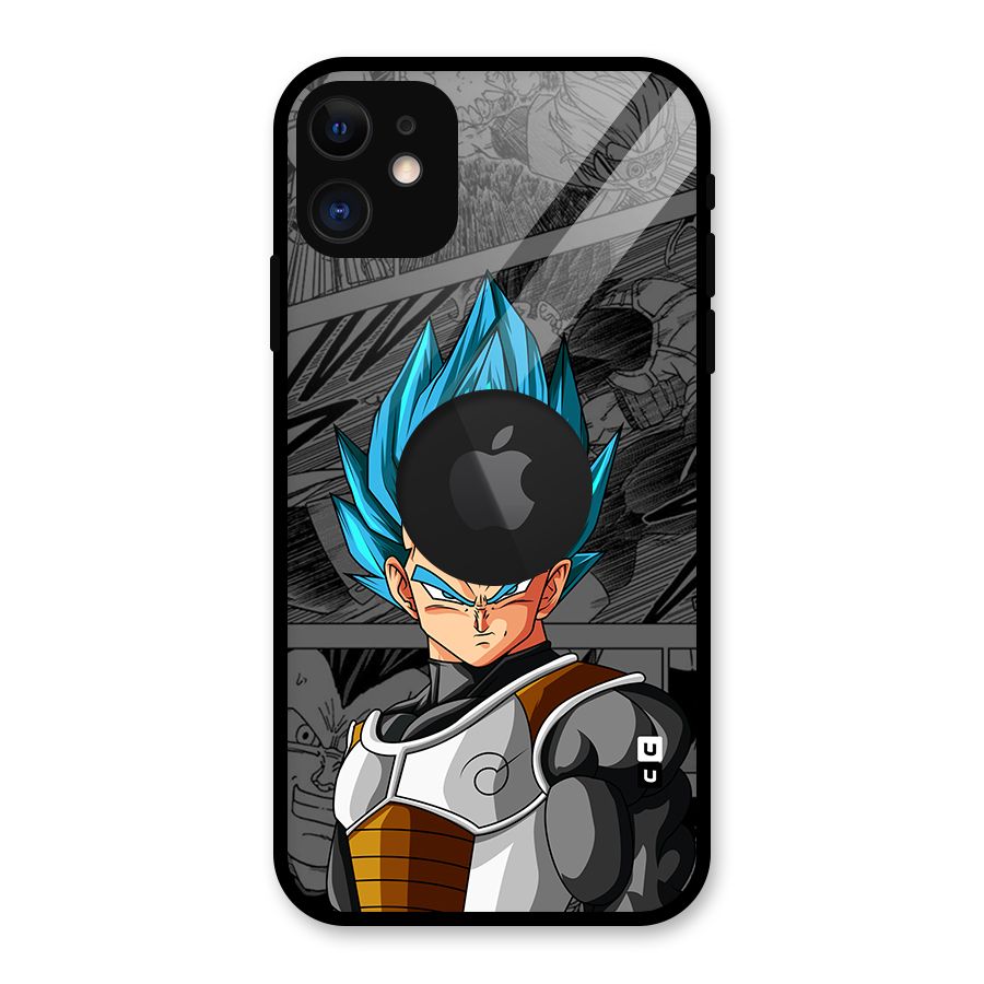Goku Vegeta Art Glass Back Case for iPhone 11 Logo Cut