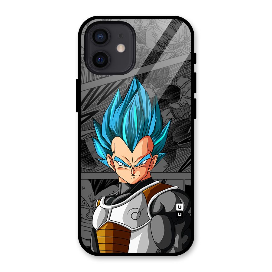 Goku Vegeta Art Glass Back Case for iPhone 12