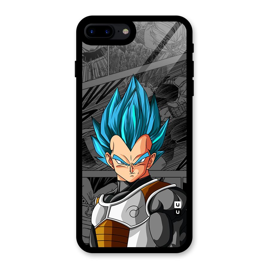 Goku Vegeta Art Glass Back Case for iPhone 7 Plus