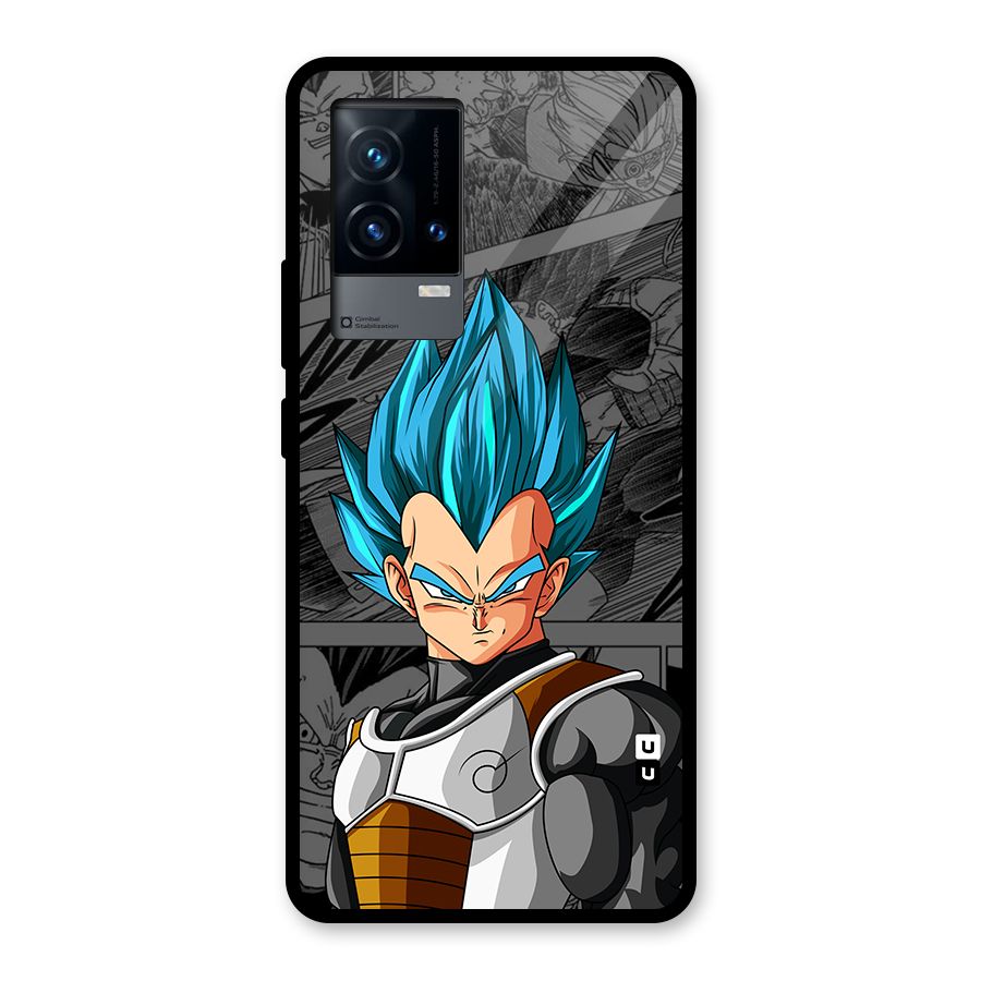 Goku Vegeta Art Glass Back Case for iQOO 9 5G
