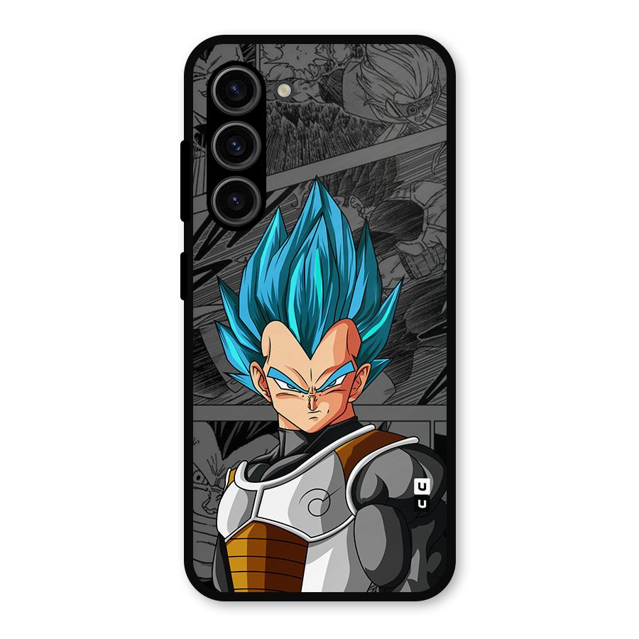 Goku Vegeta Art Metal Back Case for Galaxy S23
