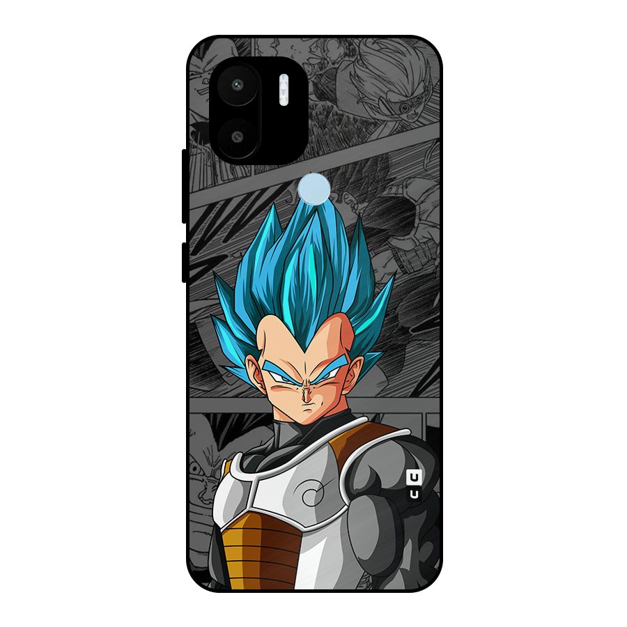 Goku Vegeta Art Metal Back Case for Redmi A2 Plus