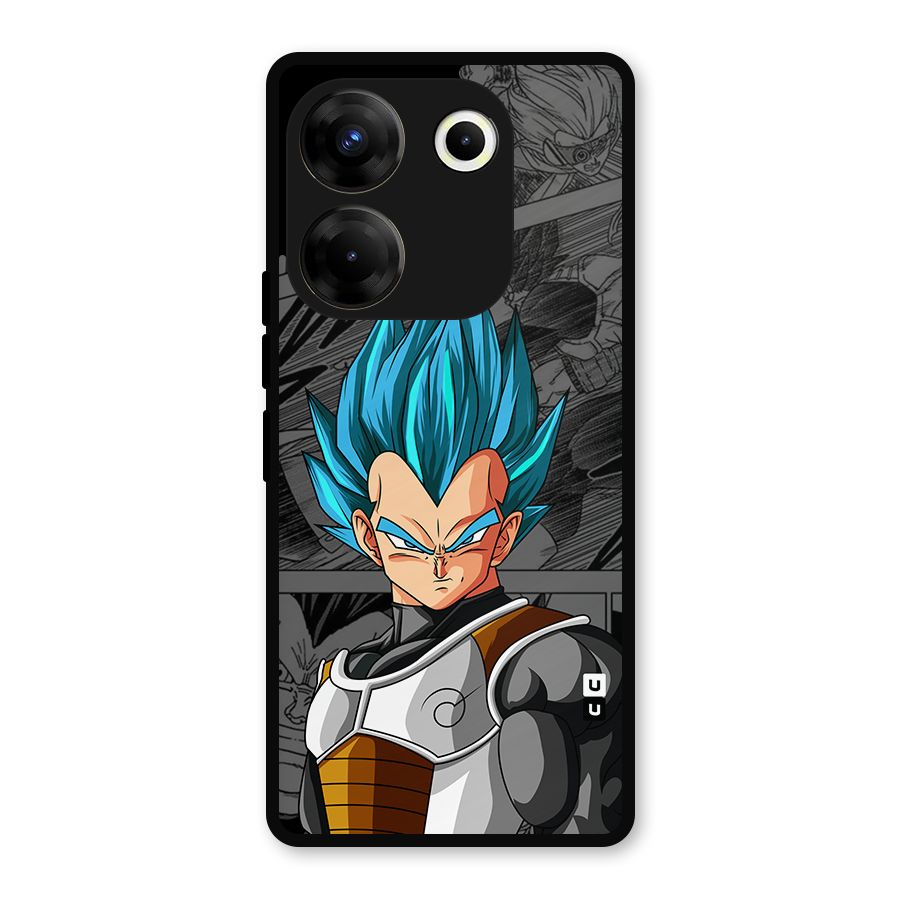 Goku Vegeta Art Metal Back Case for Tecno Camon 20