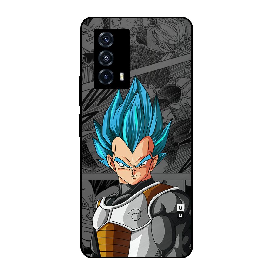 Goku Vegeta Art Metal Back Case for iQOO Z5