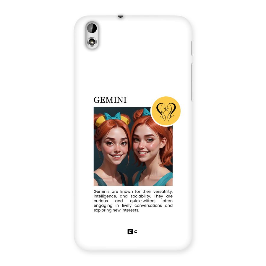 Golden Gemini Back Case for Desire 816g