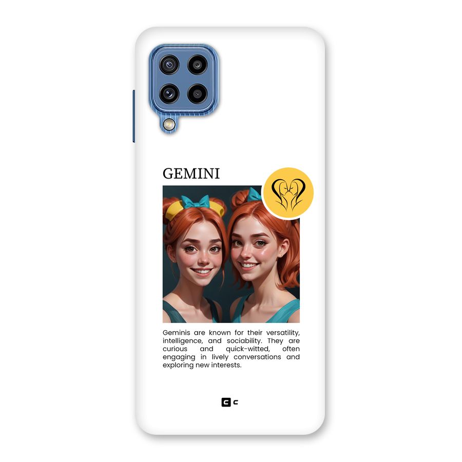 Golden Gemini Back Case for Galaxy M32