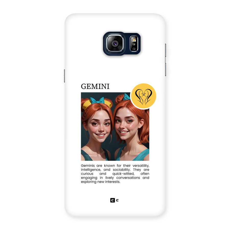 Golden Gemini Back Case for Galaxy Note 5
