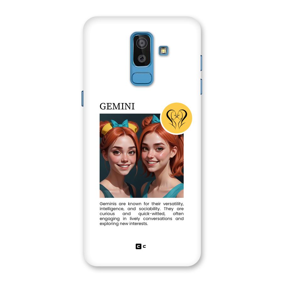 Golden Gemini Back Case for Galaxy On8 (2018)