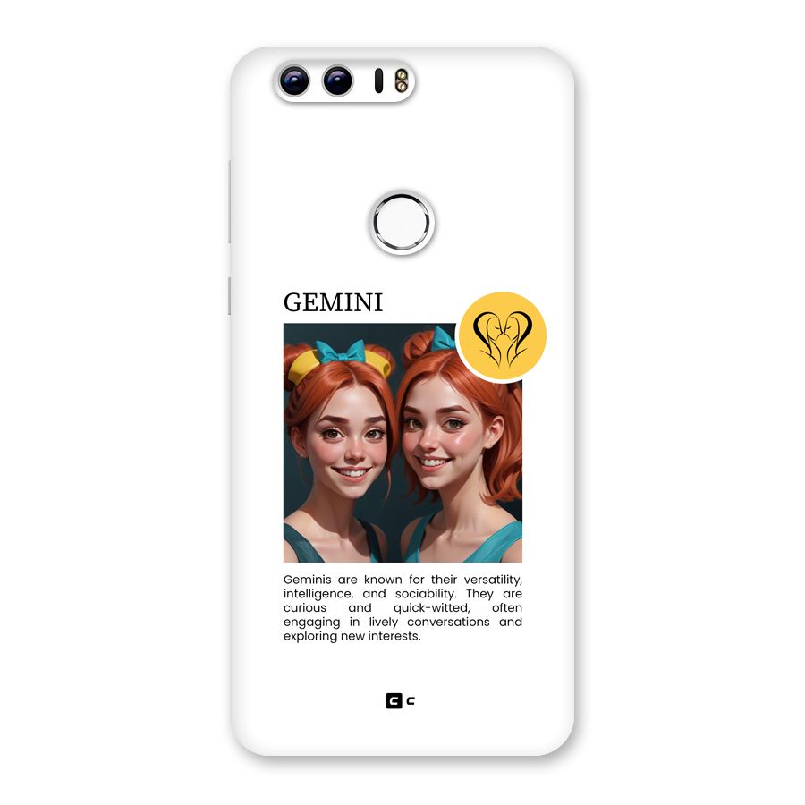 Golden Gemini Back Case for Honor 8