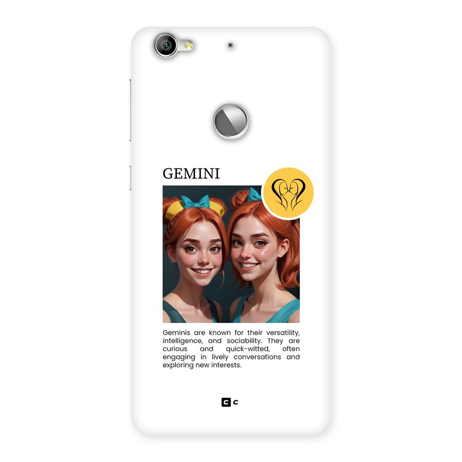 Golden Gemini Back Case for Le 1S