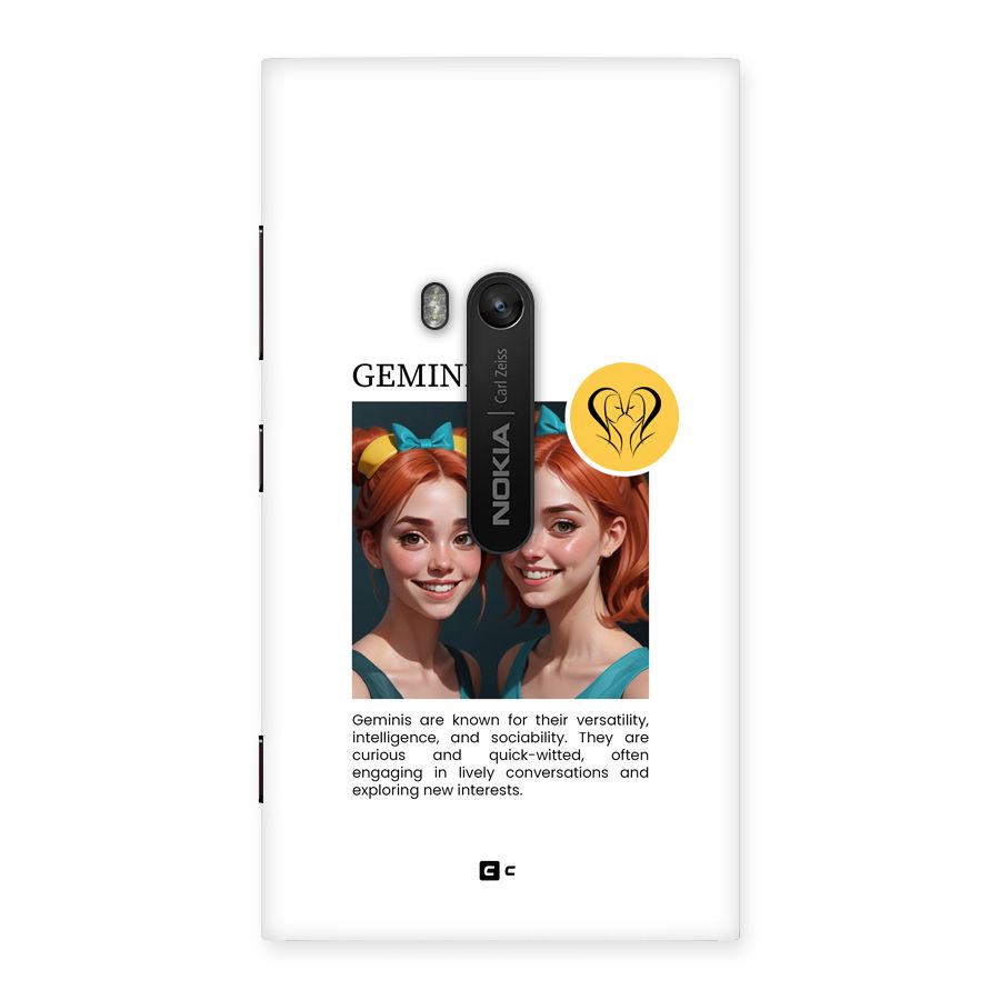 Golden Gemini Back Case for Lumia 920