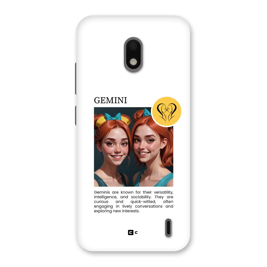 Golden Gemini Back Case for Nokia 2.2