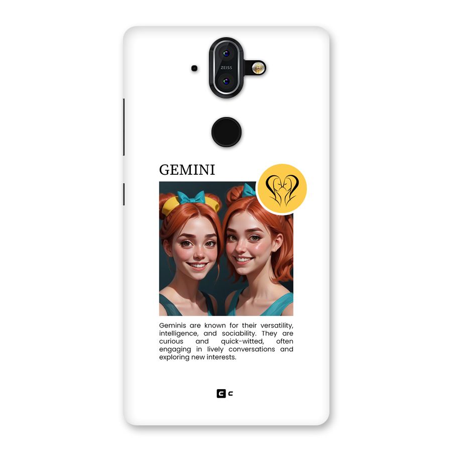 Golden Gemini Back Case for Nokia 8 Sirocco