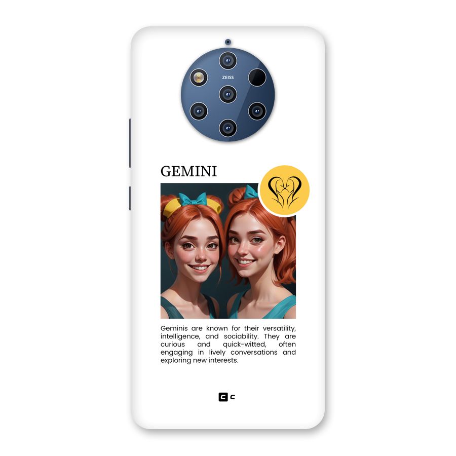Golden Gemini Back Case for Nokia 9 PureView