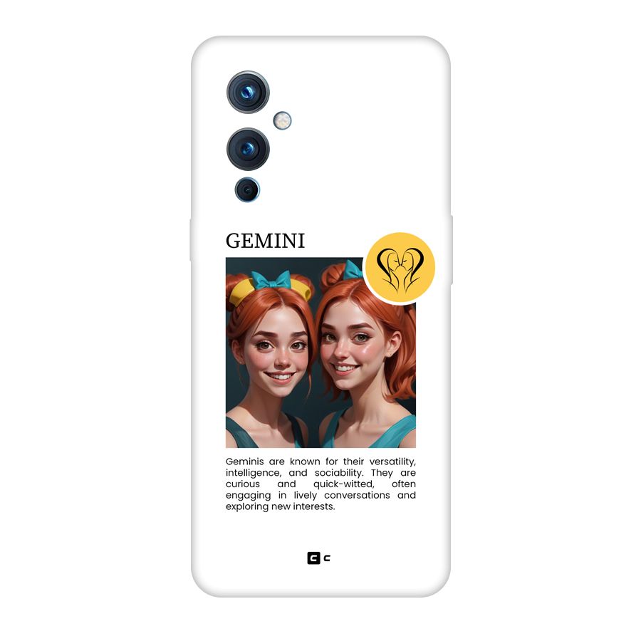 Golden Gemini Back Case for OnePlus 9