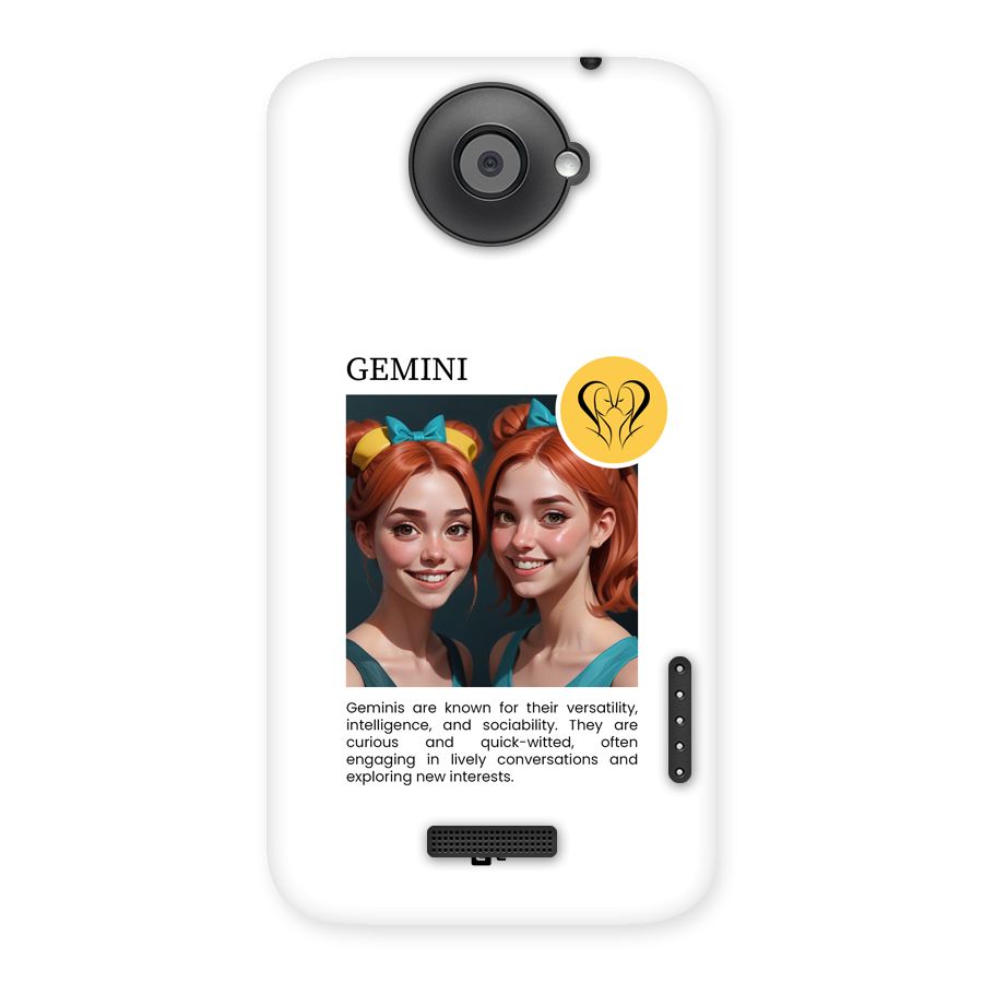 Golden Gemini Back Case for One X