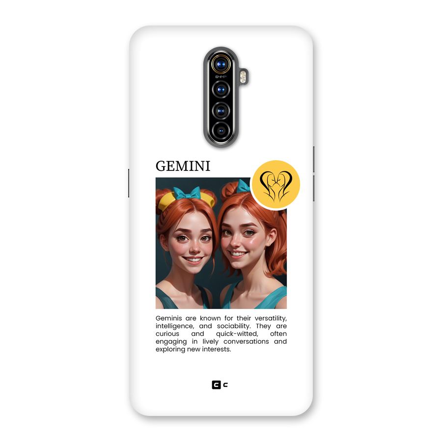 Golden Gemini Back Case for Realme X2 Pro