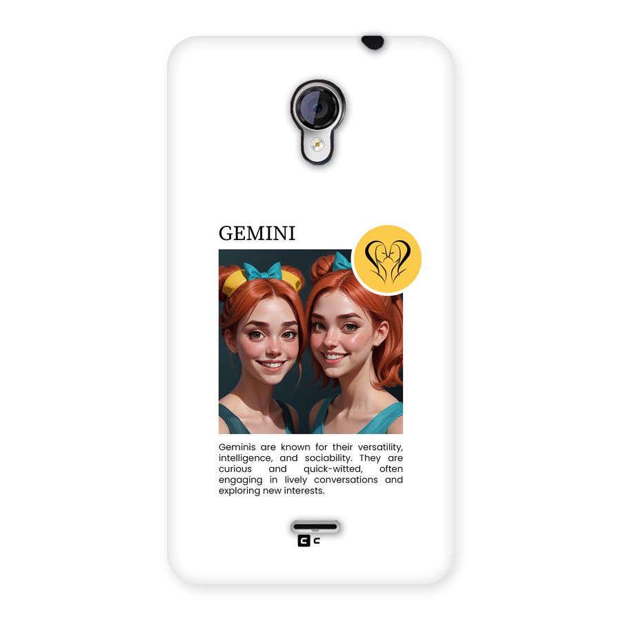 Golden Gemini Back Case for Unite 2 A106