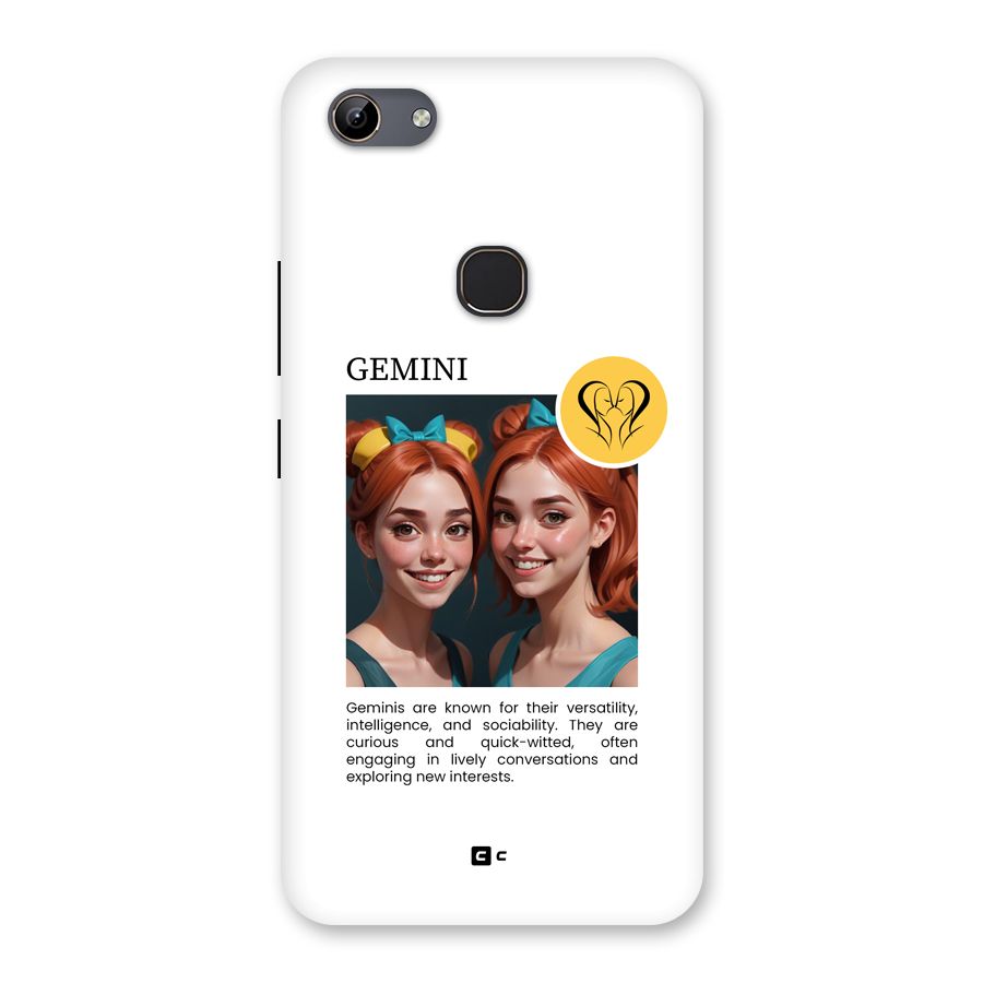 Golden Gemini Back Case for Vivo Y81