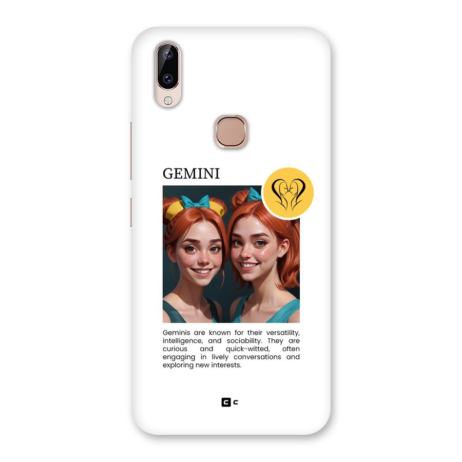 Golden Gemini Back Case for Vivo Y83 Pro
