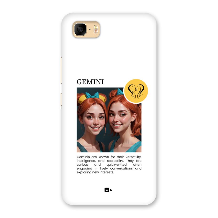 Golden Gemini Back Case for Zenfone 3s Max