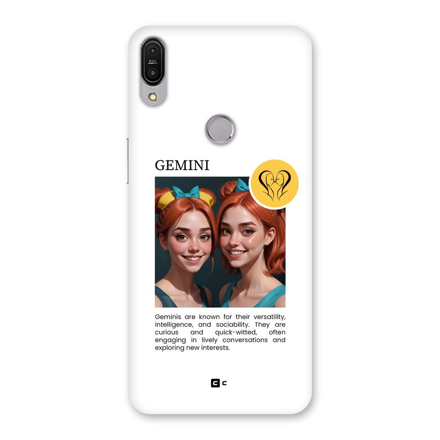 Golden Gemini Back Case for Zenfone Max Pro M1