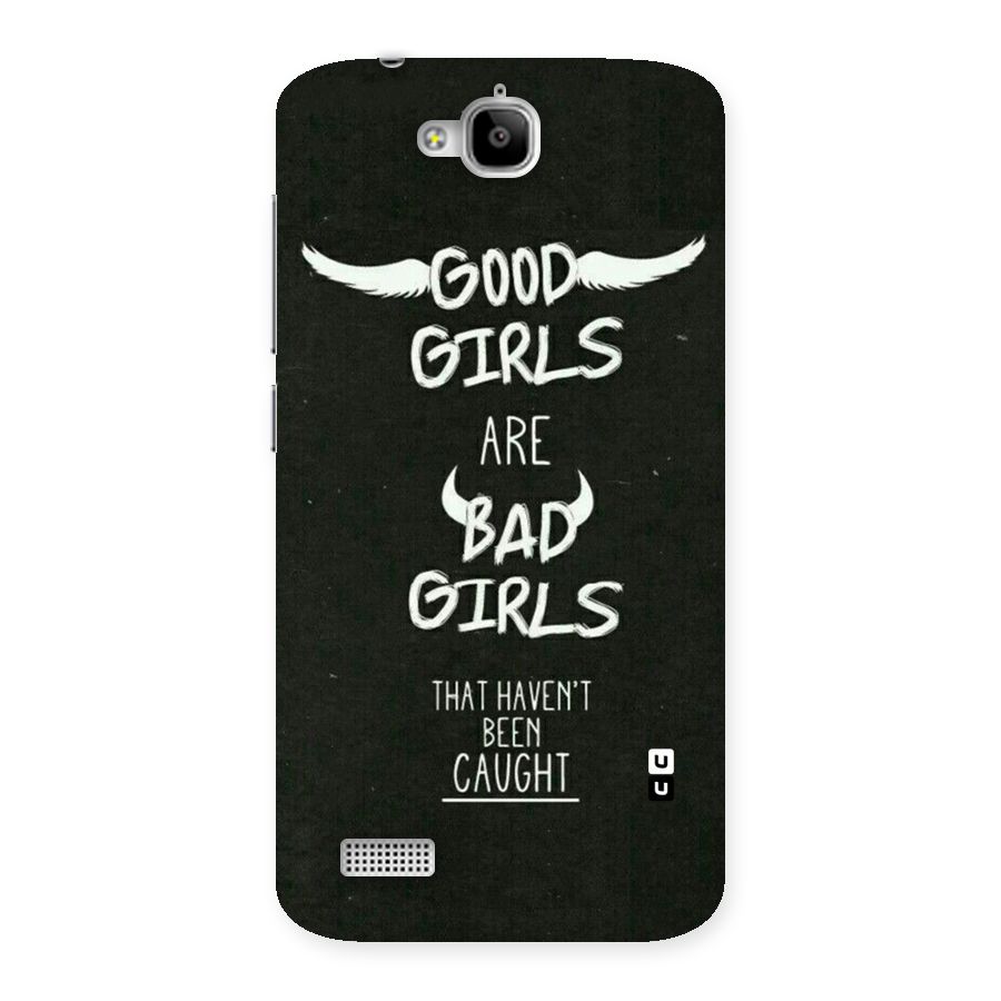 Good Bad Girls Back Case for Honor Holly