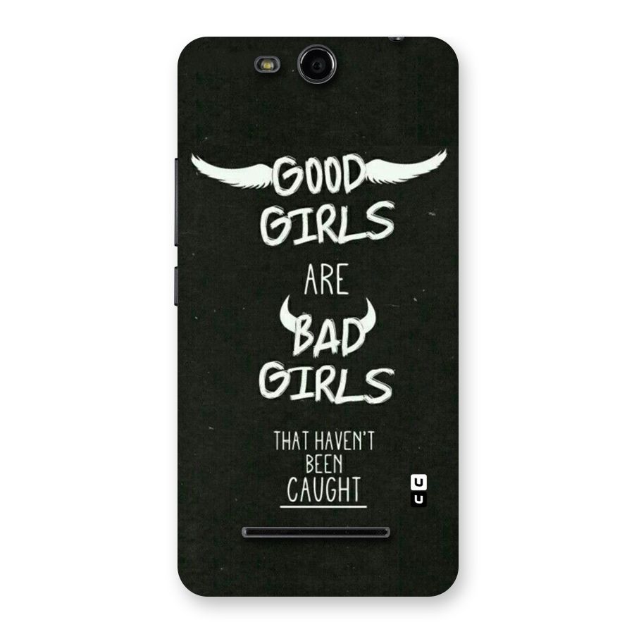 Good Bad Girls Back Case for Micromax Canvas Juice 3 Q392
