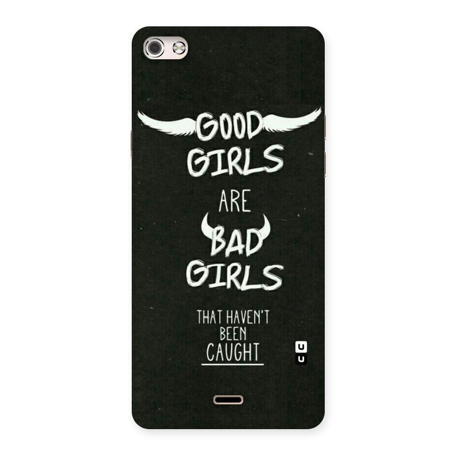 Good Bad Girls Back Case for Micromax Canvas Silver 5