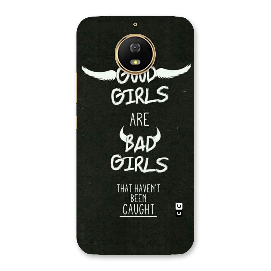 Good Bad Girls Back Case for Moto G5s
