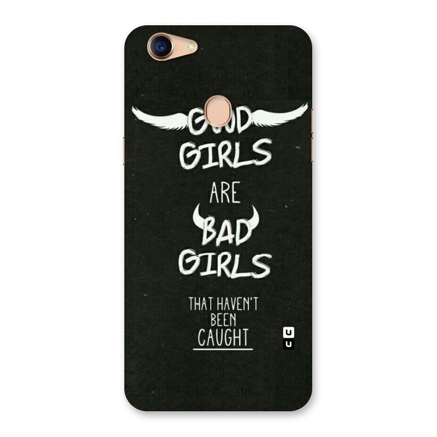 Good Bad Girls Back Case for Oppo F5 Youth
