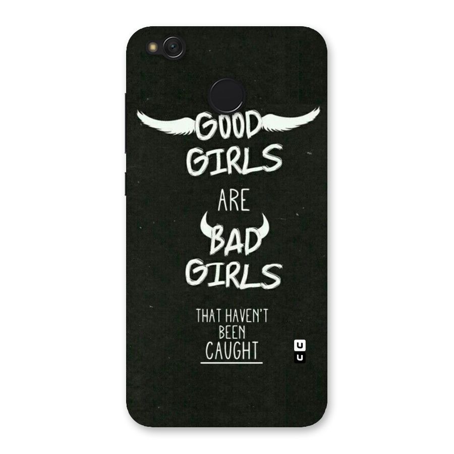 Good Bad Girls Back Case for Redmi 4