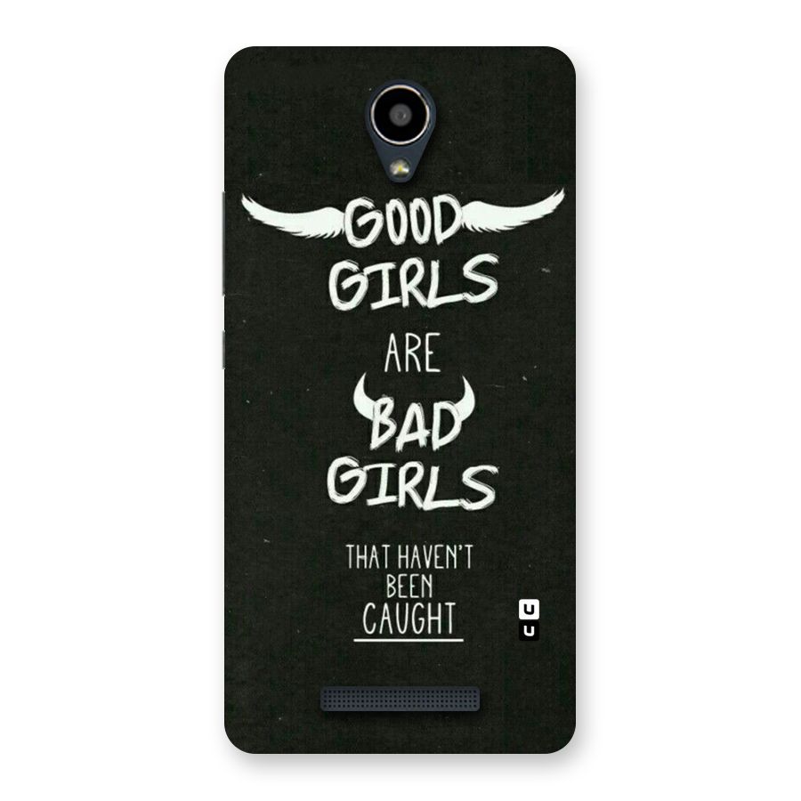 Good Bad Girls Back Case for Redmi Note 2