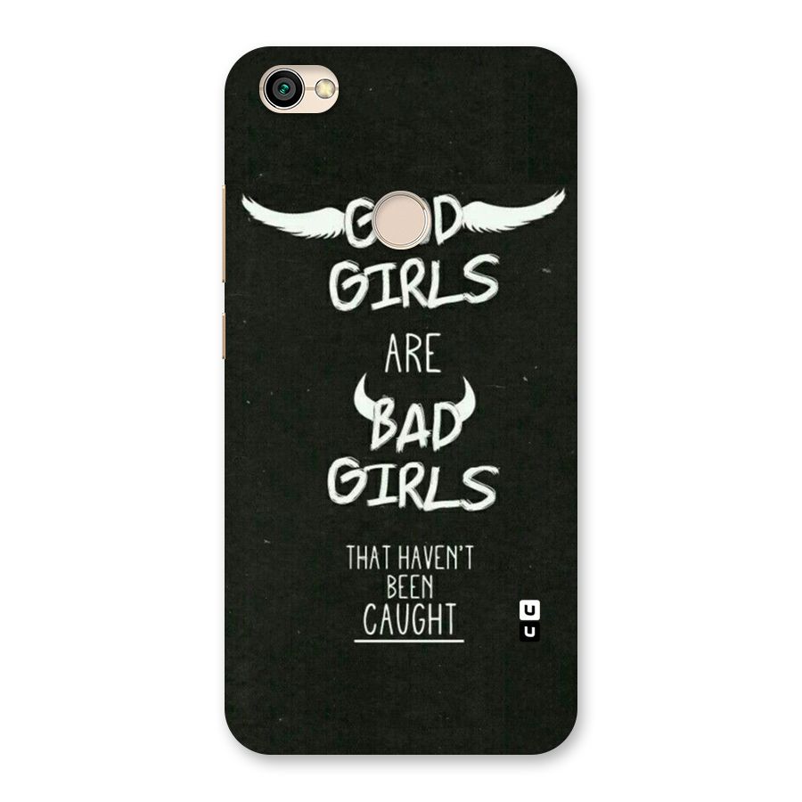 Good Bad Girls Back Case for Redmi Y1 2017