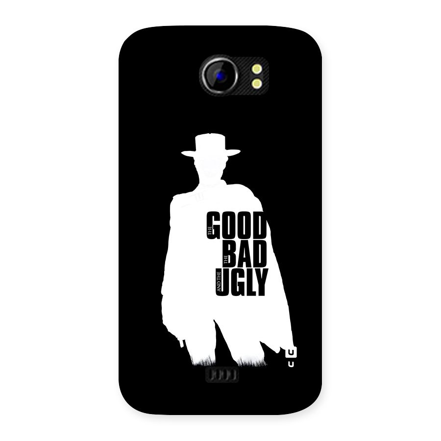 Good Bad Ugly Back Case for Canvas 2 A110