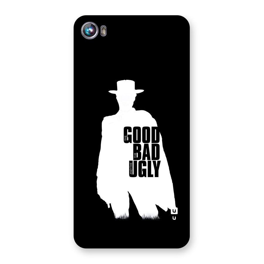 Good Bad Ugly Back Case for Canvas Fire 4 (A107)
