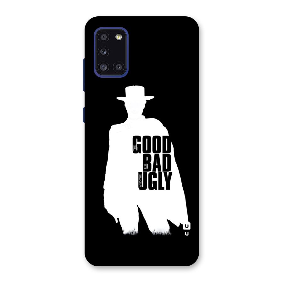 Good Bad Ugly Back Case for Galaxy A31