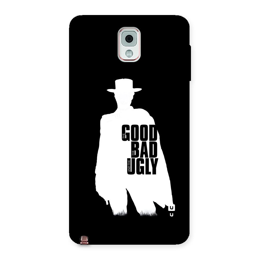 Good Bad Ugly Back Case for Galaxy Note 3