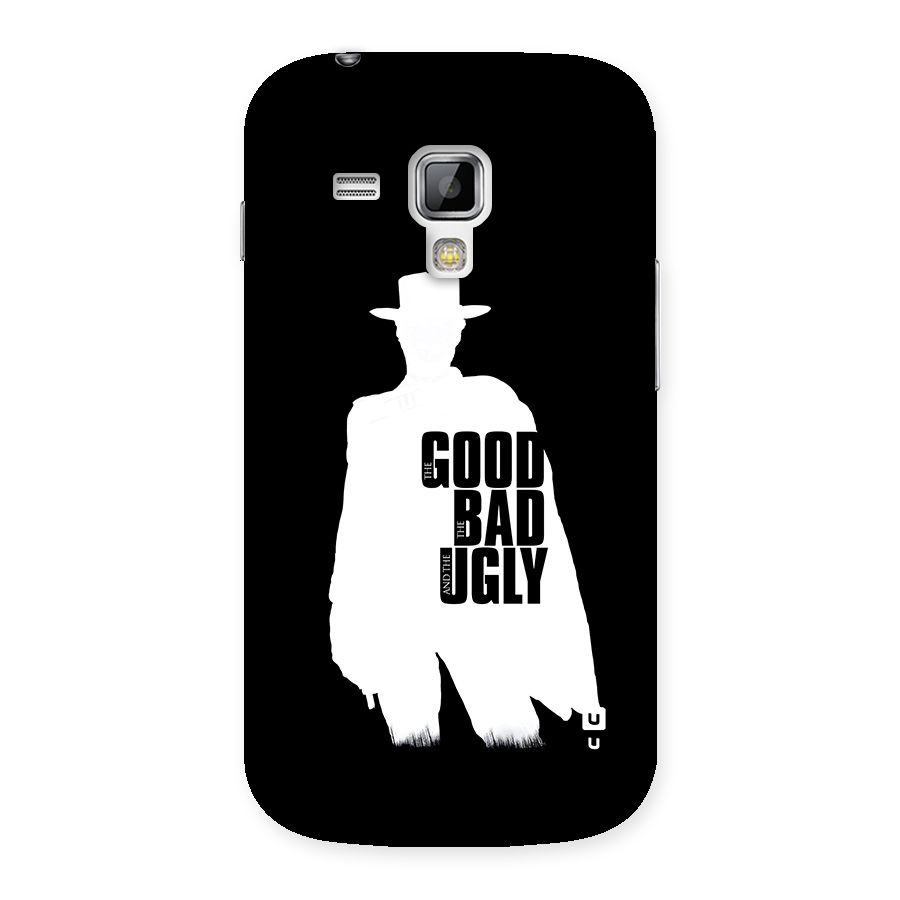 Good Bad Ugly Back Case for Galaxy S Duos