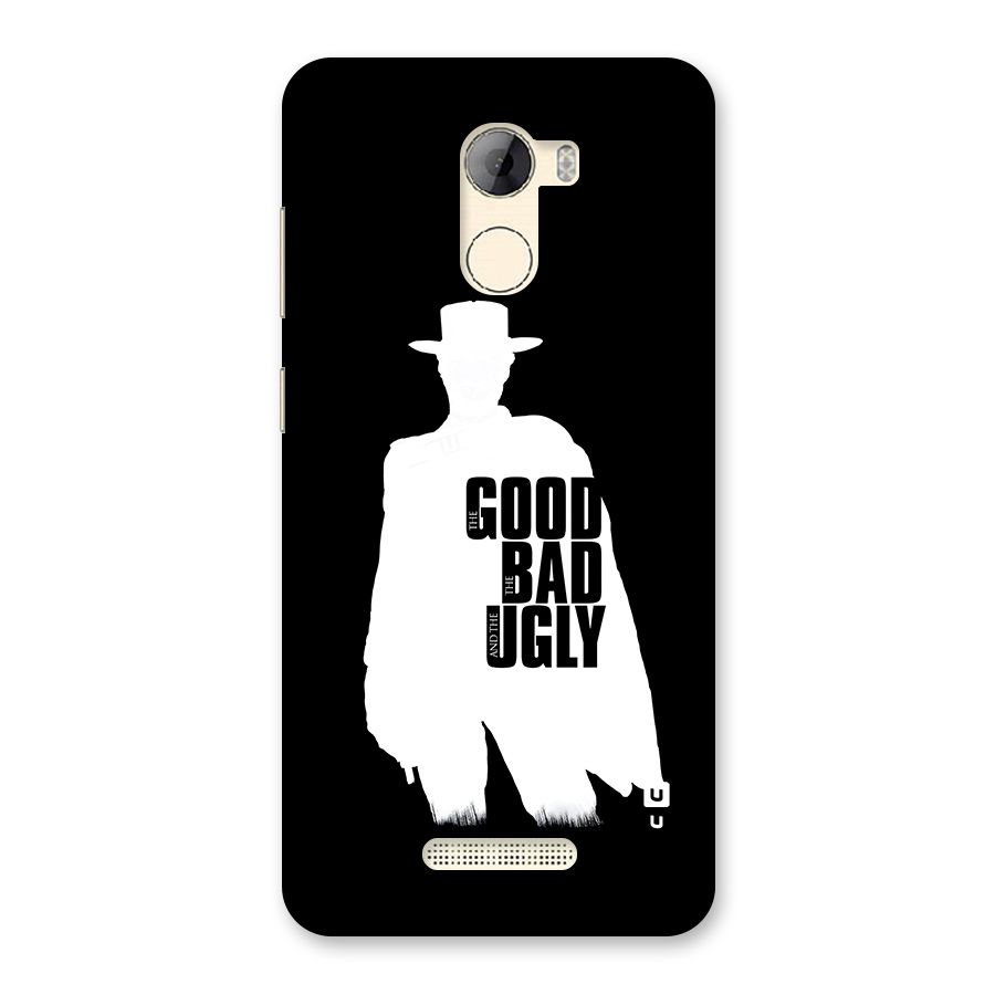 Good Bad Ugly Back Case for Gionee A1 LIte