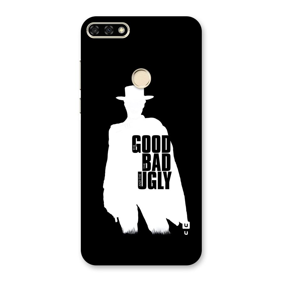 Good Bad Ugly Back Case for Honor 7A