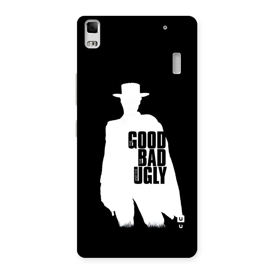 Good Bad Ugly Back Case for Lenovo A7000