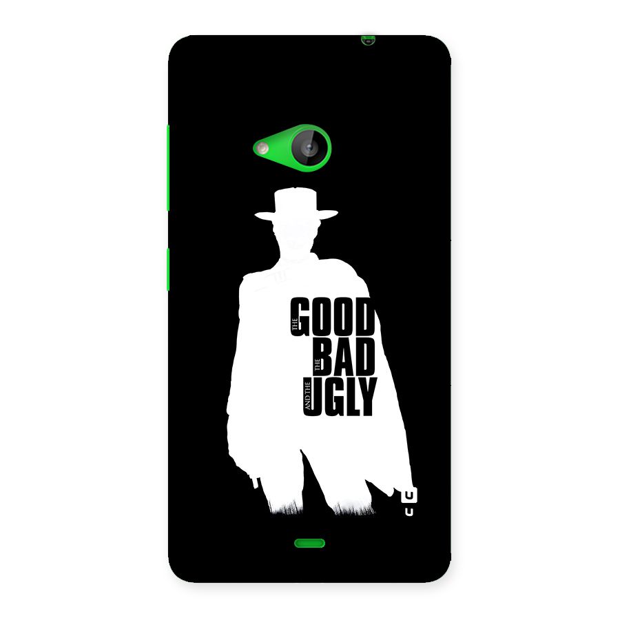 Good Bad Ugly Back Case for Lumia 535